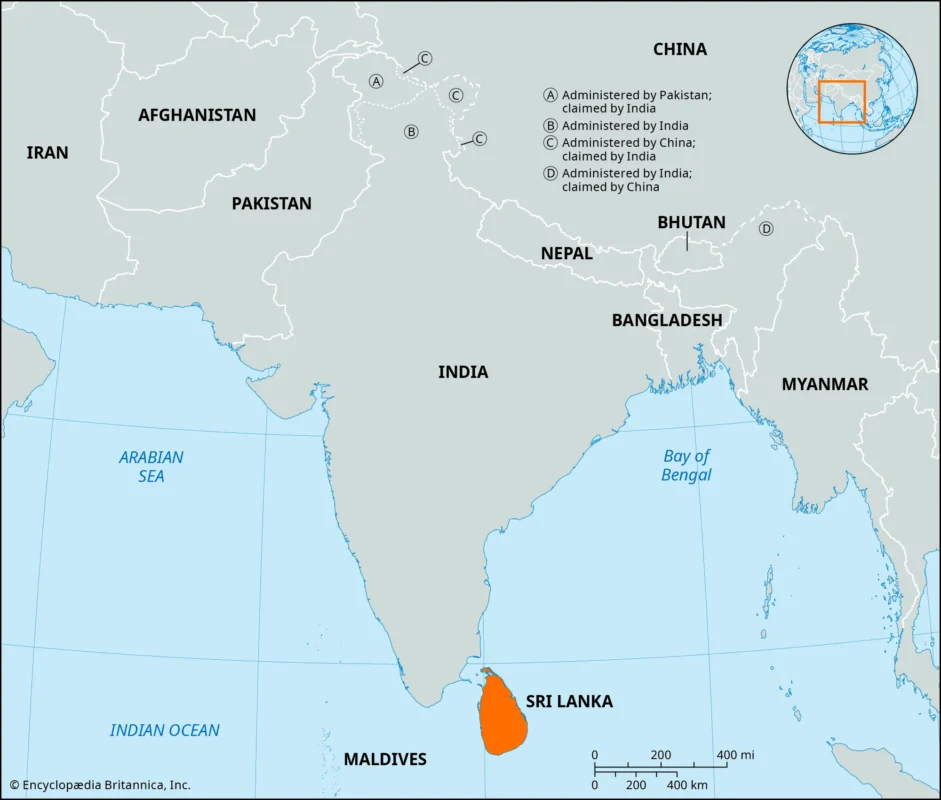 Where is Ceylon